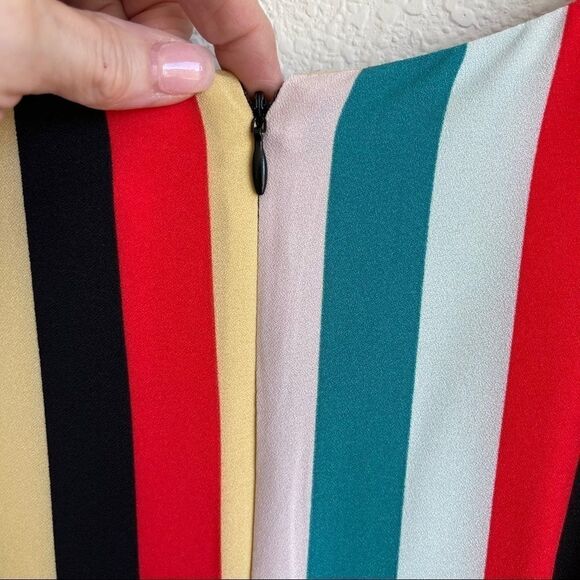 ECI Striped Cropped Jumpsuit- Small - Picture 7 of 11